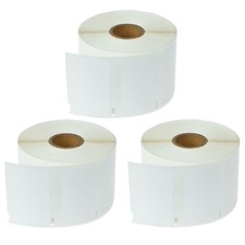 3 Rolls of 1,000 Medium Multipurpose Labels 30334 For DYMO LabelWriters 400 Duo
