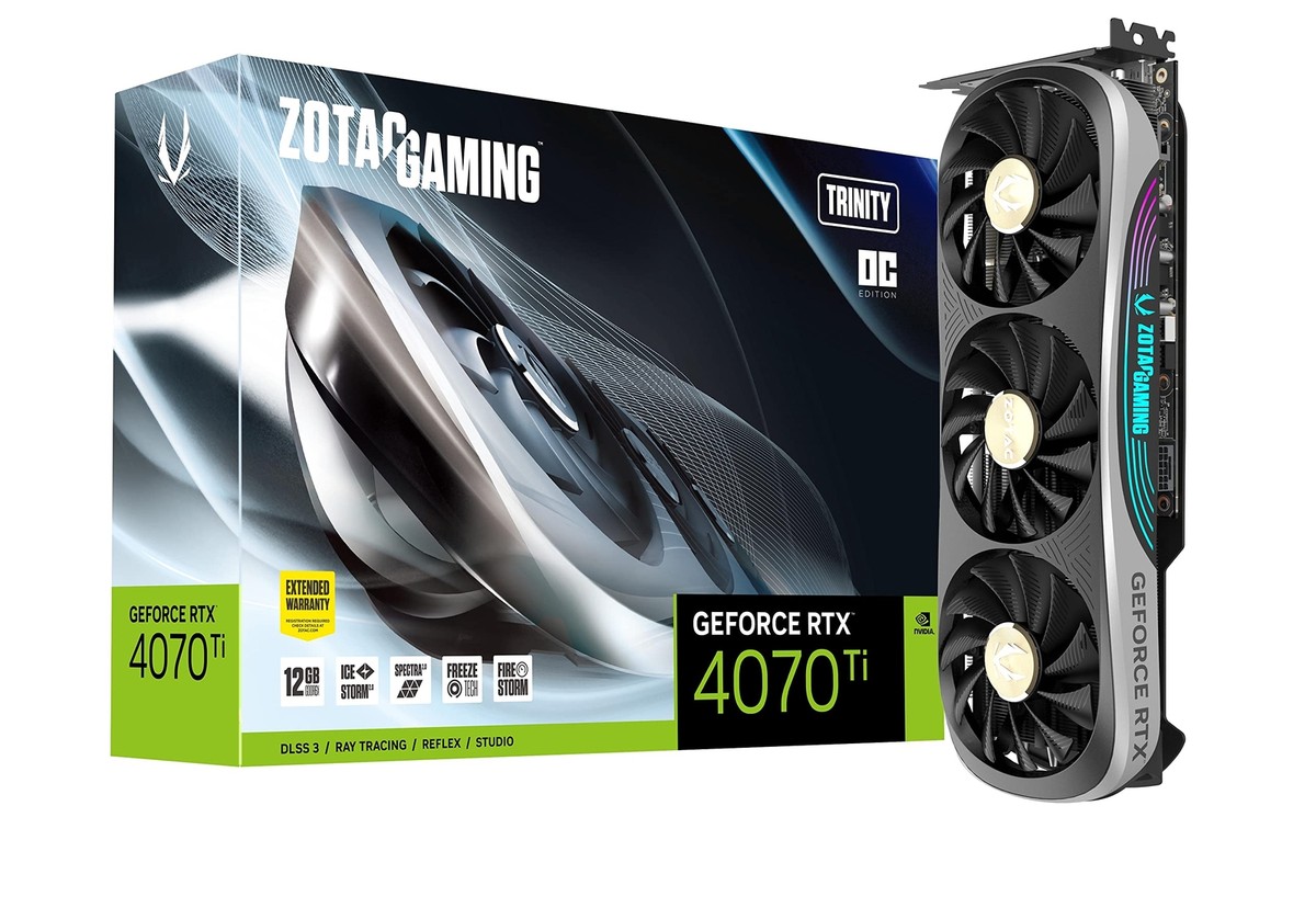 最終値下げ RTX 4070TI TRINITY OC 12GB ZOTAC ZOTAC Gaming GeForce RTX 4070 Ti Trinity OC 12GB Graphics Card ZT