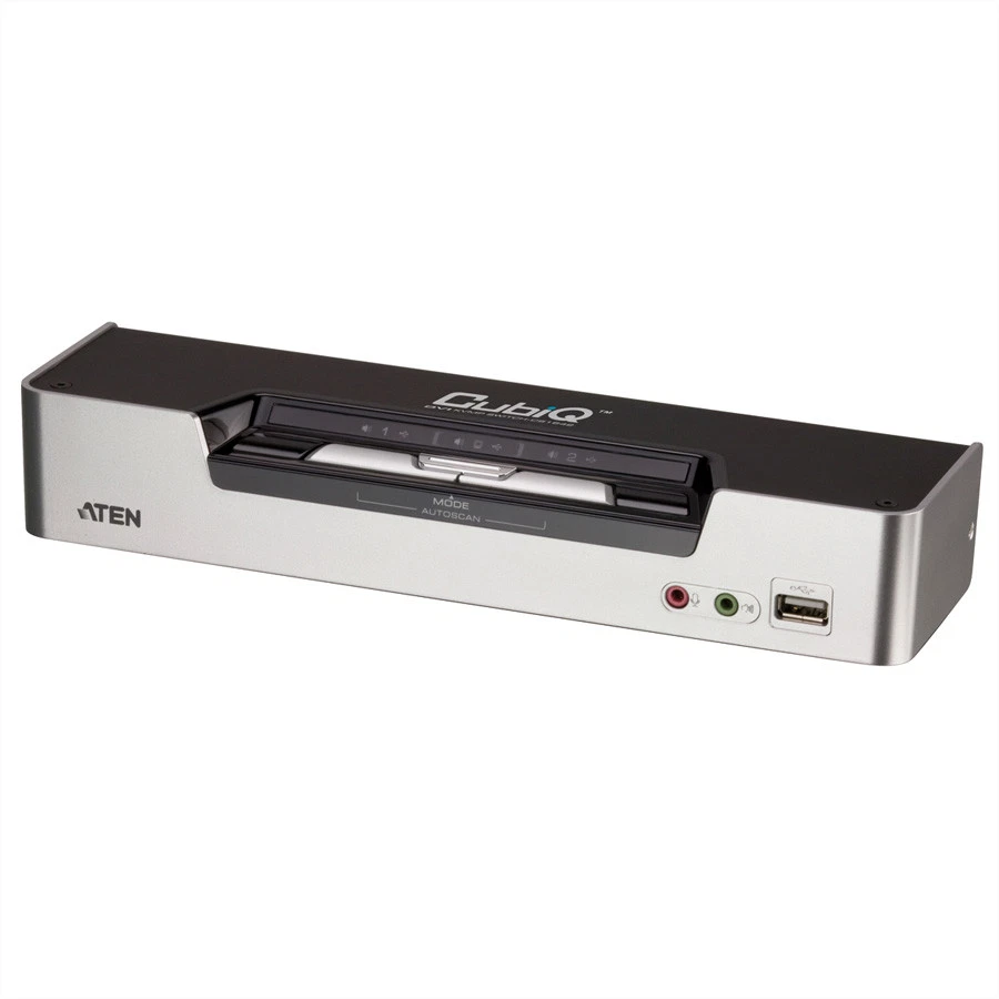 ATEN CS1642A KVM Switch Dual-View DVI, USB, Audio, 2 Ports - Bild 3 von 4