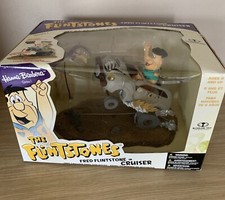 THE FLINTSTONES. Fred Flinstones in Cruiser. Action Figure McFarlane Toys 2006