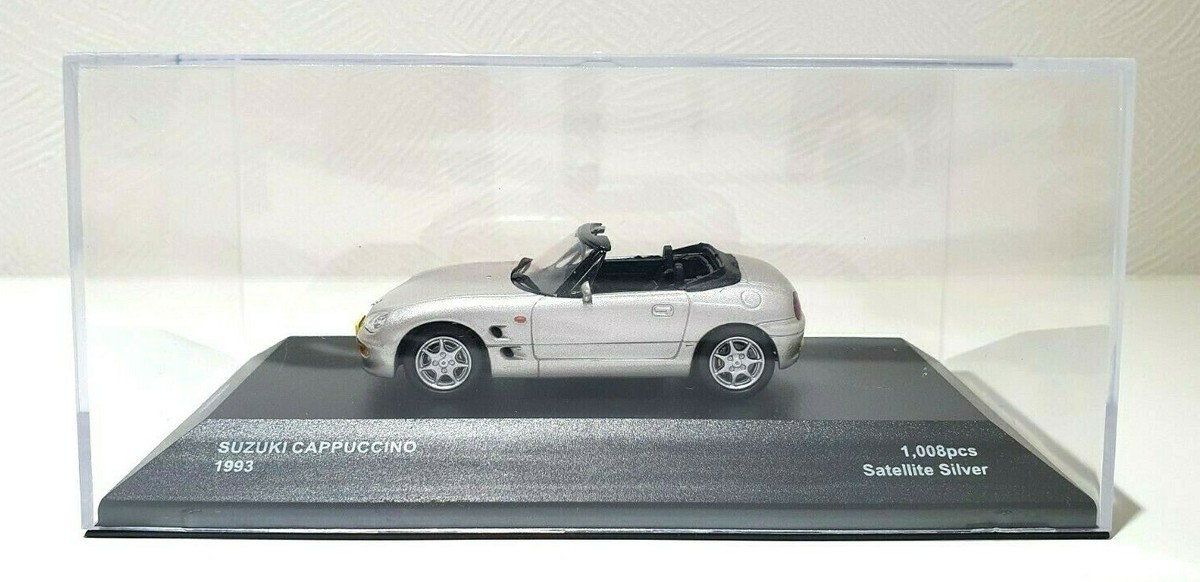 1/43 Kyosho J Collection 1993 SUZUKI CAPPUCCINO SILVER diecast car