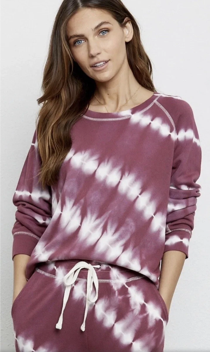 Rails Theo Sweatshirt in Cranberry Tie Dye Small | eBay