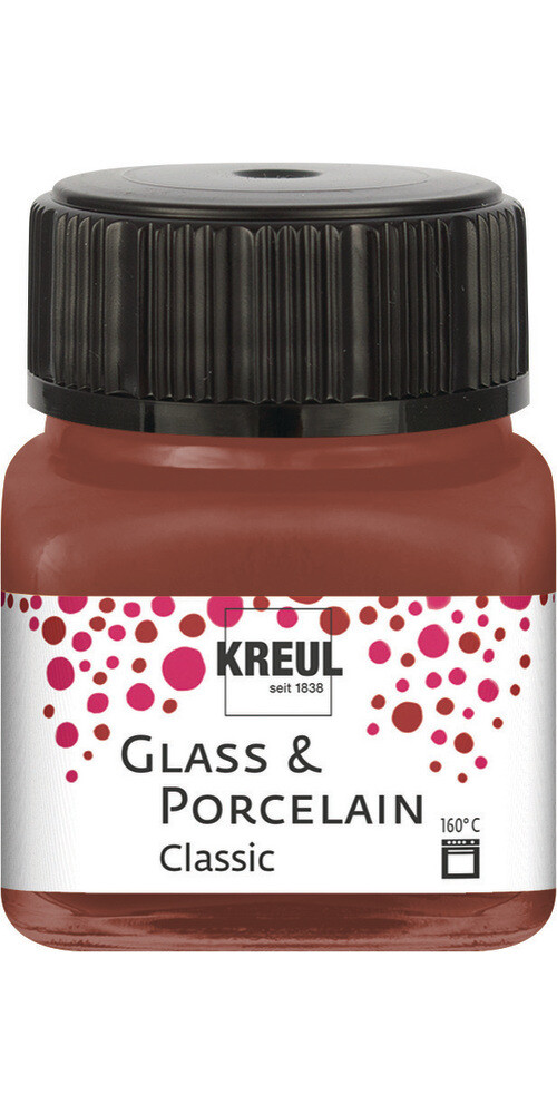 KREUL Glass & Porcelain "Classic" 20 ml Porzellan Keramik Glas