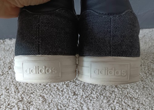 Adidas Daily 2.0 Casual Sneaker Mens 14 Gray Black DB0284 Canvas Low Top Lace Up - Picture 6 of 8
