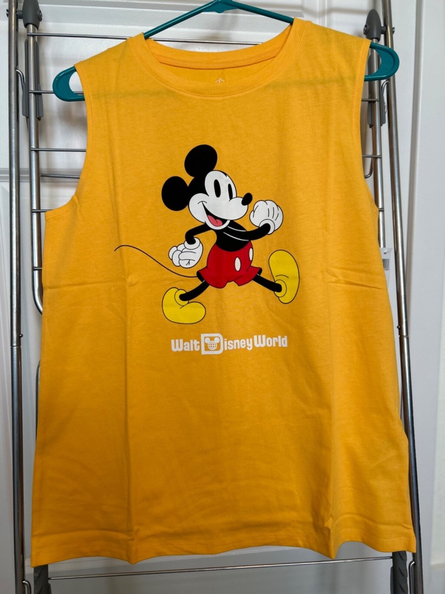 トップス mickey tank tops Disney Mickey Mouse Tank Top, Large, Grey at Amazon Women's