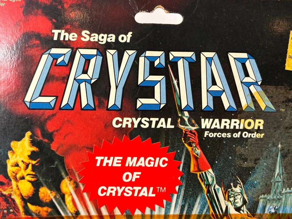 1982 Remco La Saga De Crystar La Magia Del Cristal Mini Juego Sellado De Fábrica Foto 2 de 4