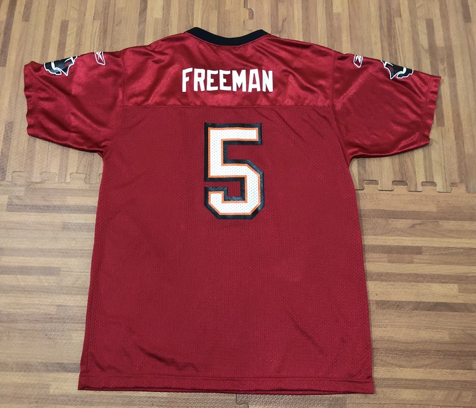 Camiseta deportiva roja Reebok NFL JUVENIL talla XL Tampa Bay Buccaneers Josh Freeman #5 Foto 3 de 4