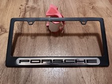 Porsche Metal License Plate Frame Porsche Metal License Plate Frame