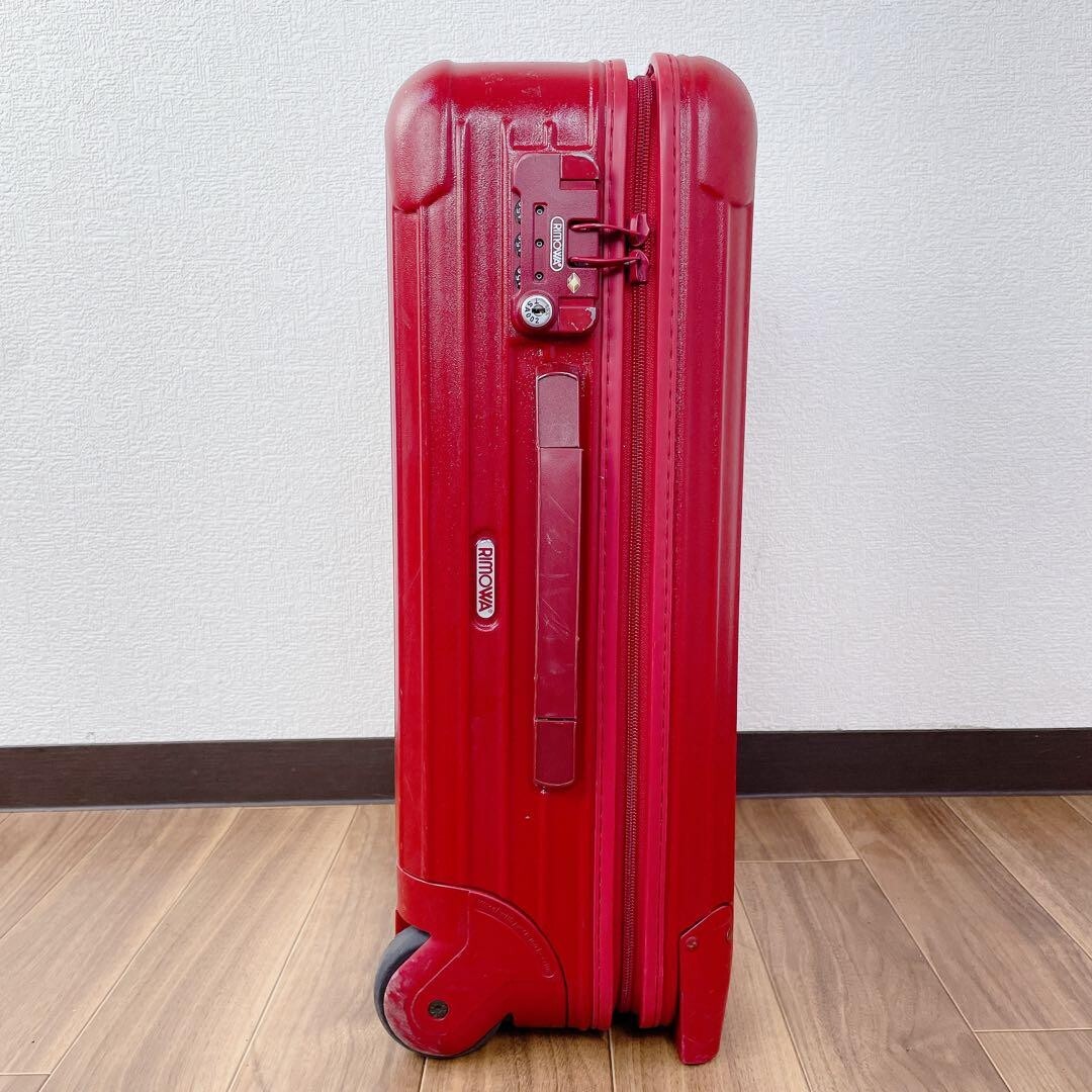 Rimowa Salsa 35L Red 2-wheels Carry Case Suitcase 855.52 | eBay