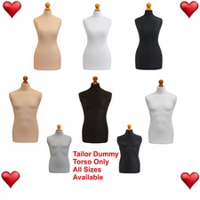 Female Male Kids Tailor Dummy Display Retail Bust Dressmaker Mannequin Torso ❤