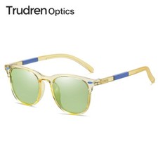 Trudren Kids Polarized Sunglasses Childrens Cute Square Sunglass Flexible Hinges
