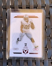 2019 Panini Chronicles Josh Jacobs Red Vertex /199 RC #V-4