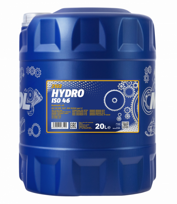 20L Fanfaro ISO 46 Hydraulic Oil Fluid DIN 515242 (HLP) ISO 11158 (HM