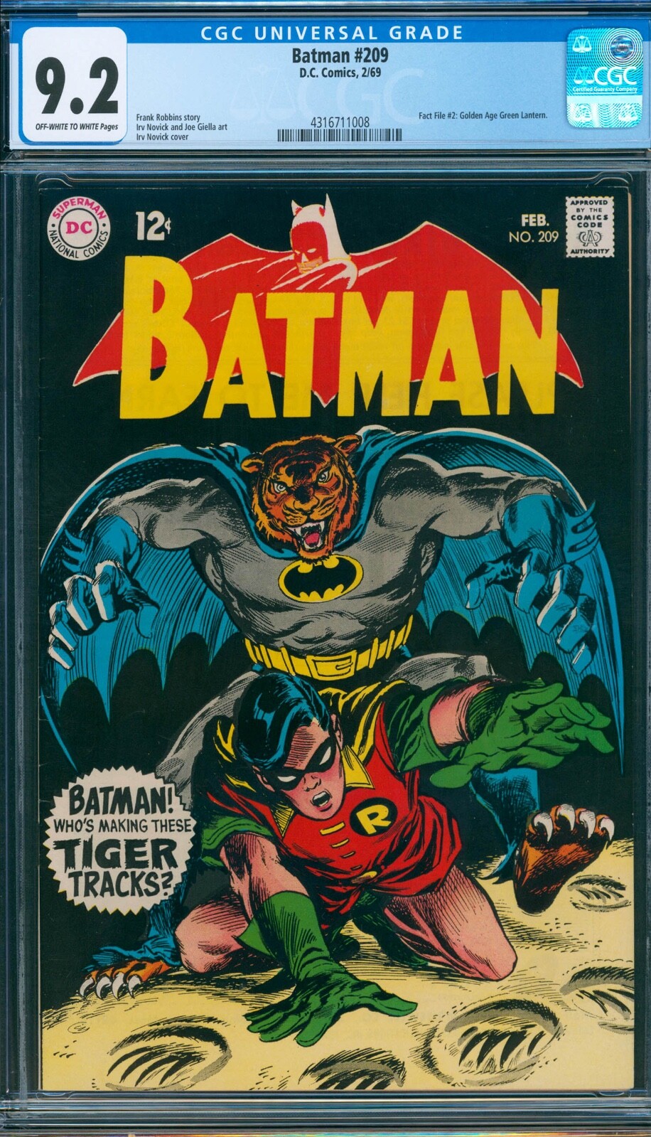 Batman #209 Value - GoCollect