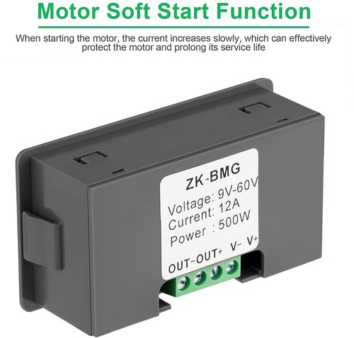 2x Variable Motor Speed Controller Pwm Dc 12v 24v 60v 500w Signal Driver Module - Picture 8 of 8
