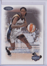 2000 Skybox Dominion WNBA #41 CHAMIQUE HOLDSCLAW WASHINGTON MYSTICS IDWN