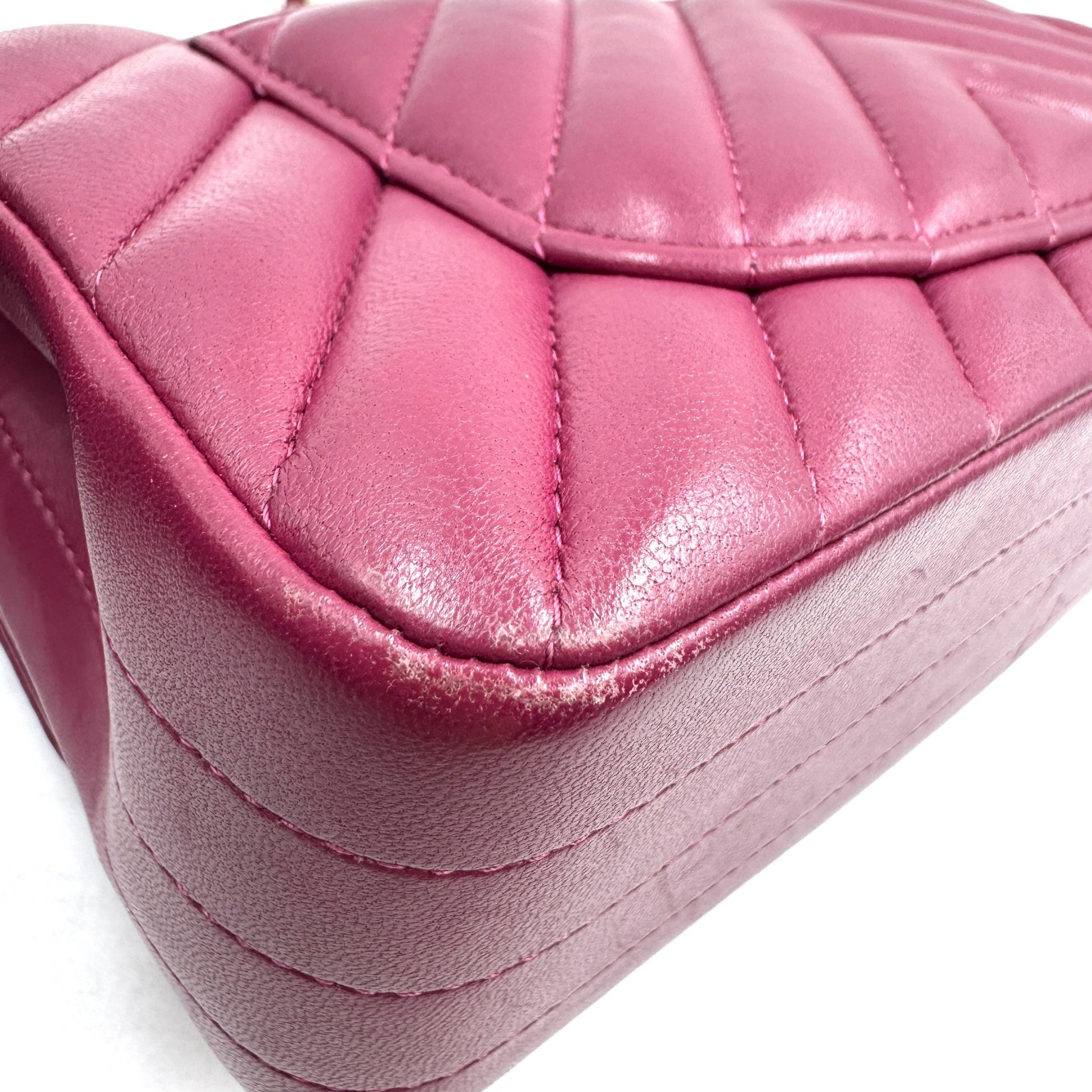 Pre-Owned Chanel Rectangular Flap Shoulder Bag in… - image 8