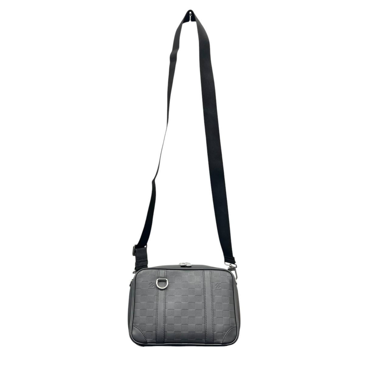 LOUIS VUITTON N45286 Sirius Messenger Damier Anfini Bag Second Hand A-rank image 4