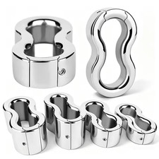 1PC Ball Stretcher Weight Male 304 Stainless Steel Scrotum Stretching Ball