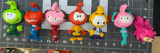 Set of 7 Snorky figurines SNORKELS SNORK CARTOON Bootleg Rare NICE