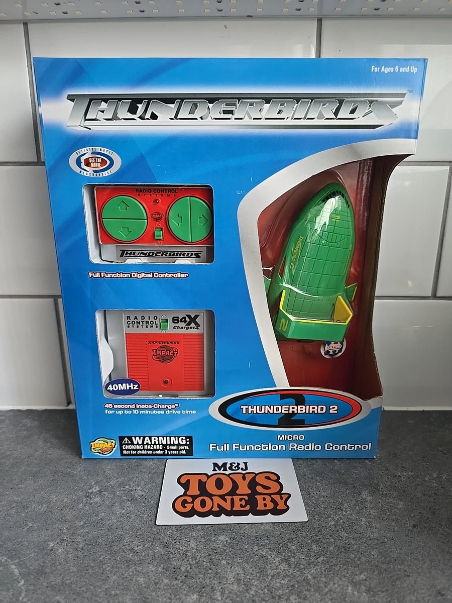 Bateau Télécommandé Impact Thunderbirds 2 – Micro Fonction Radio 40MHz – Occasion
