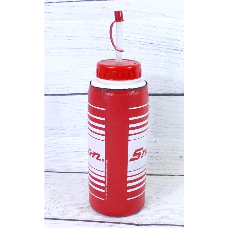 Termo botella exprimible deportiva promoción herramientas a presión vintage años 80 Foto 2 de 4