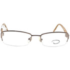 Oscar de la Renta Women’s Eyeglass Frames OSL 706WM Brown Floral 53-18-135 Full