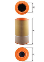 Luftfilter FüR MAN ERF TGA TGS II TGX I ECM ECT