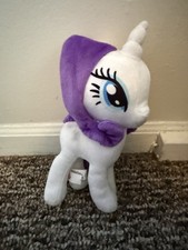 My Little Pony Rarity Plush Toy Hasbro Friendship Is Magic White Purple 7  