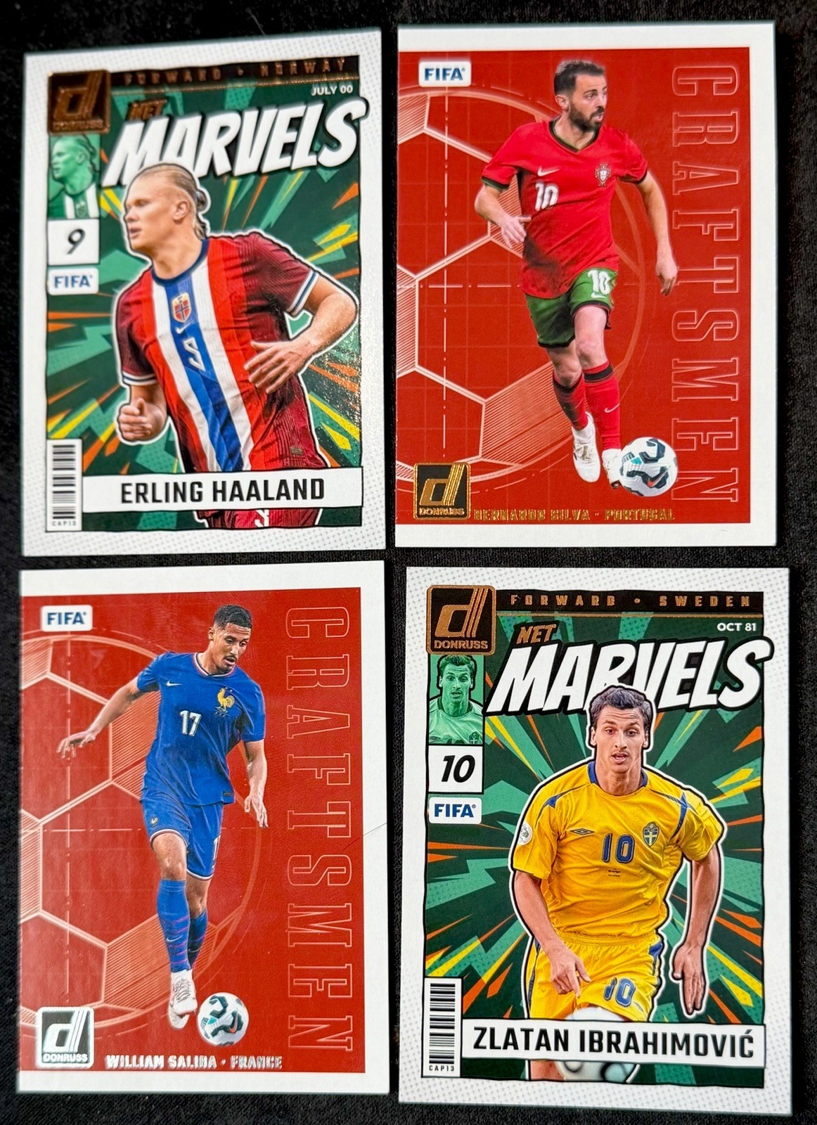 2024-25 Donruss Soccer CRAFTSMEN & NET MARVELS w/ Silver Press Proof - You Pick!