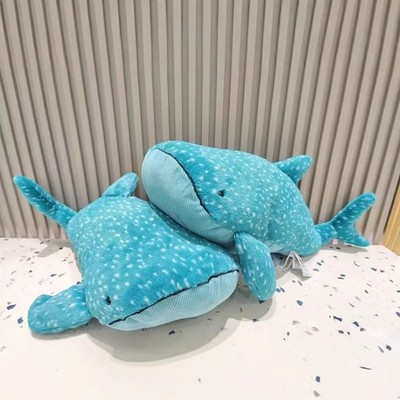 Jellycat Gobfrey Whale Shark Plush 40cm - New with Dust Bag & Tag