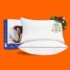 12x20 Pillow Insert Set of 2, Christmas Decorative Lumbar Pillow Inserts, Hyp...