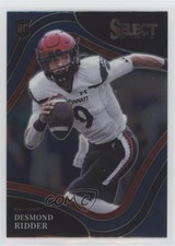 2022 Panini Select Draft Picks Field Level Blue Desmond Ridder #115 0w8f