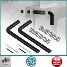 819T Trailer Gate Spring Latch Kit, 2-Pack Heavy Duty Pins for Utility Trailers