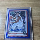 Panini 2025-26 Donruss Rated Prospect Mercy Miller Optic Prizm Auto #55 /49