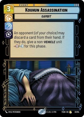 x1 Kouhun Assassination R Star Wars Twin Suns M/NM