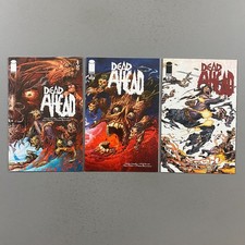 DEAD AHEAD 1-3 1 2 3 COMPLETE SERIES (2008, IMAGE COMICS) image