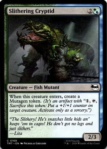 Slithering Cryptid 168/343 Teenage Mutant Ninja Turtles MTG Common