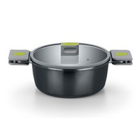 Bra Life | 32 Cm Hoher Kochtopf, 100 % Zertifizierter Recycling-Aluminiumguss, K