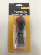 Fluke TL910 Electronic Test Probes 1mm Tips CAT II 1000V 3A Rating