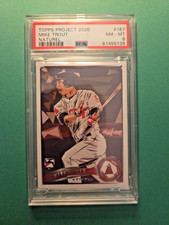 2020 Topps Project 2020 - 2011 Topps Update Mike Trout #167 Naturel