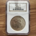 1925 $1 MS63 Peace Dollar NGC Silver
