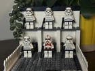 LEGO Star Wars Trooper Lot 6 Minifigs SW0189 Shock SW0126 Phase 2 Clone