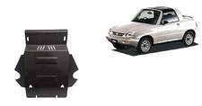 Protection sous moteur et de la radiateur Suzuki X90 2.0 - (1988-1999)