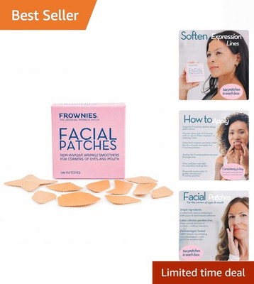 Facial Patches for Wrinkles on the Corner of Eyes & Mouth - Hypoallergenic An...