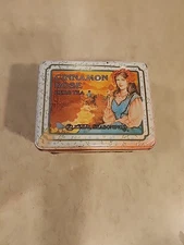 Celestial Seasonings 1983 Vintage Cinnamon Rose Herb Tea Tin