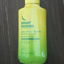 Bath Body Works Fruit Fusion Banana Blend Body Lotion 8 fl oz 48H Moisture