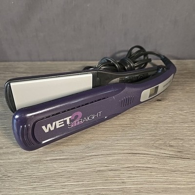 Remington Wet 2 Straight Flat Iron 1.75  Hair Straightener S-8001 Purple Digital