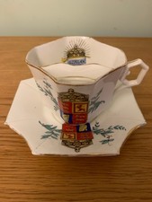 Queen Victoria Golden Jubilee 1887 -  Moustache Cup & Saucer