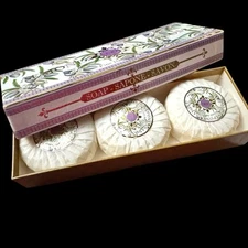 Saponificio Artigianale Fiorentino Italy Boxed Soap 3 x 3.5oz Almond Blossom NEW